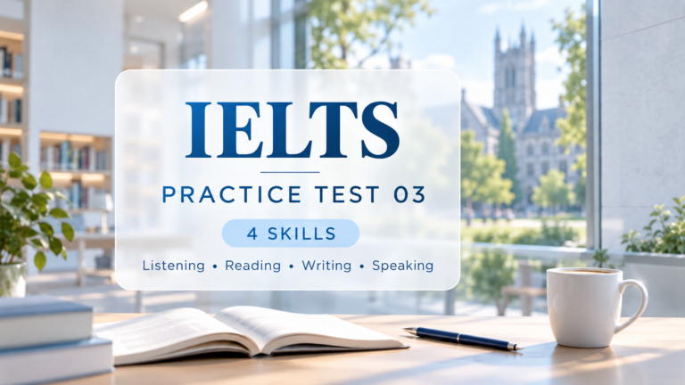 IELTS Practice Test 3