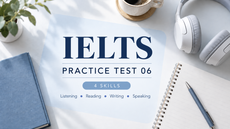 IELTS Practice Test 6