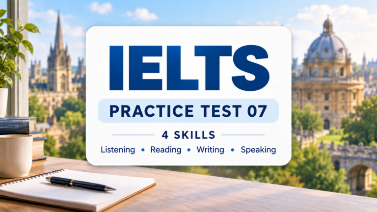 IELTS Practice Test 7