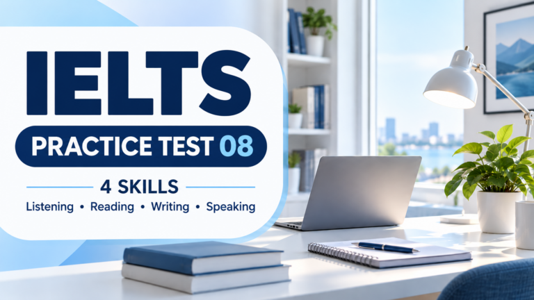 IELTS Practice Test 8