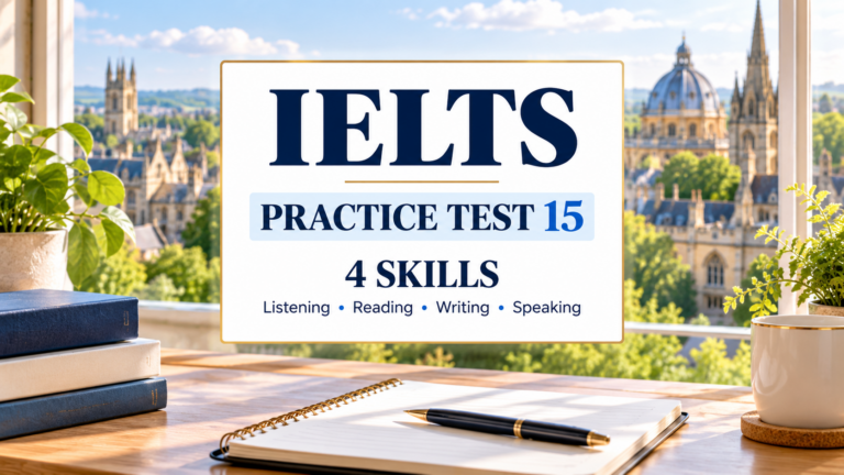 IELTS Practice Test 15