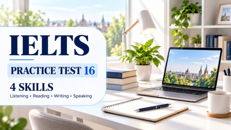 IELTS Practice Test 16