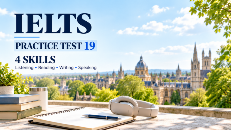 IELTS Practice Test 19