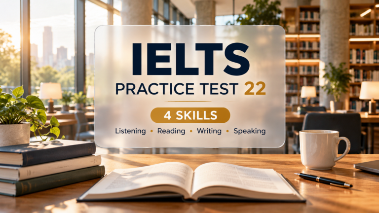 IELTS Practice Test 22