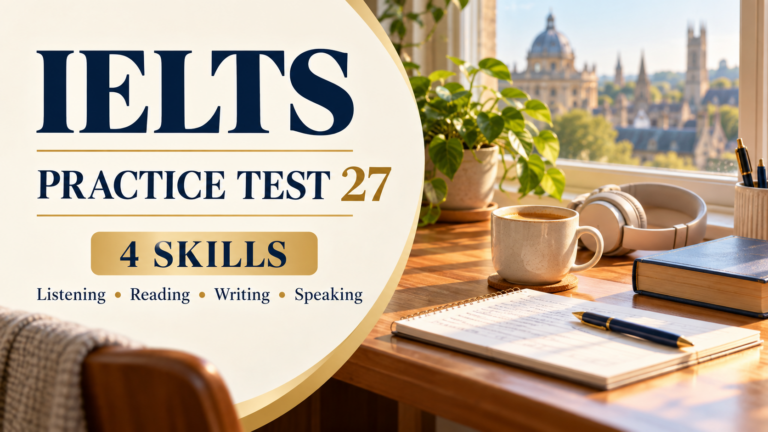 IELTS Practice Test 27