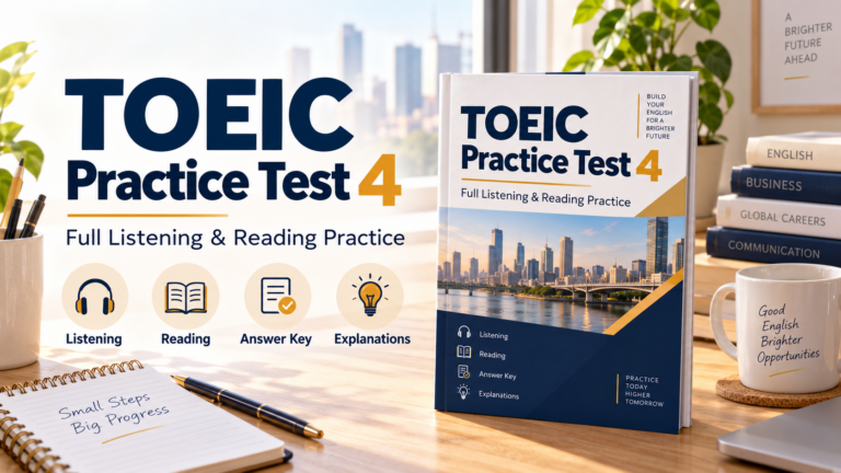 TOEIC Practice Test 4