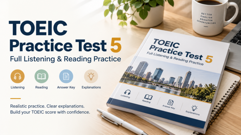 TOEIC Practice Test 5