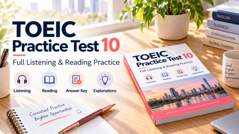 TOEIC Practice Test 10