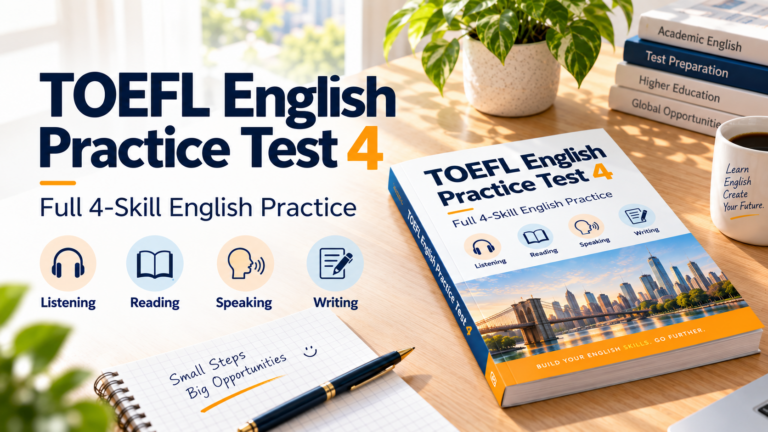 TOEFL English Practice Test 4