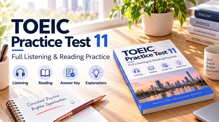 TOEIC Practice Test 11