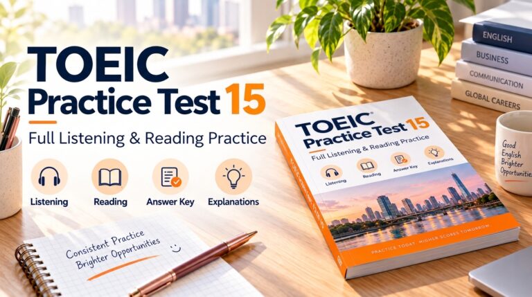 TOEIC Practice Test 15