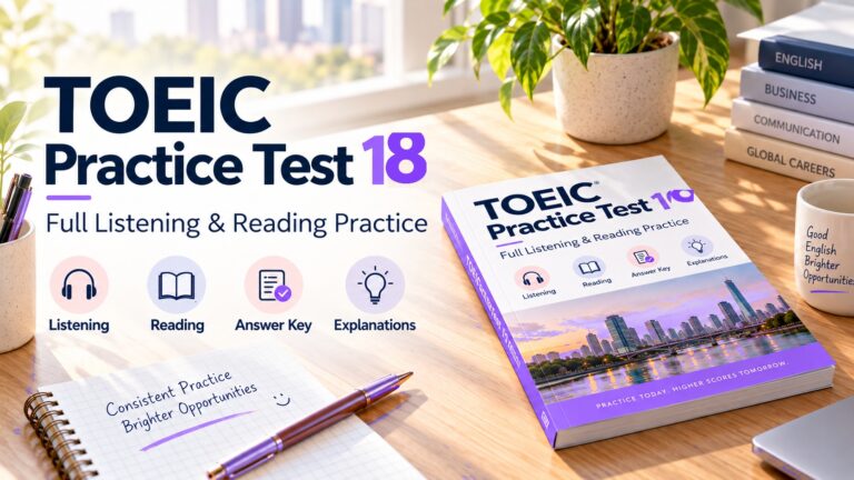 TOEIC Practice Test 18