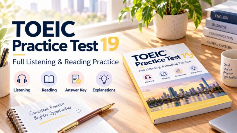 TOEIC Practice Test 19
