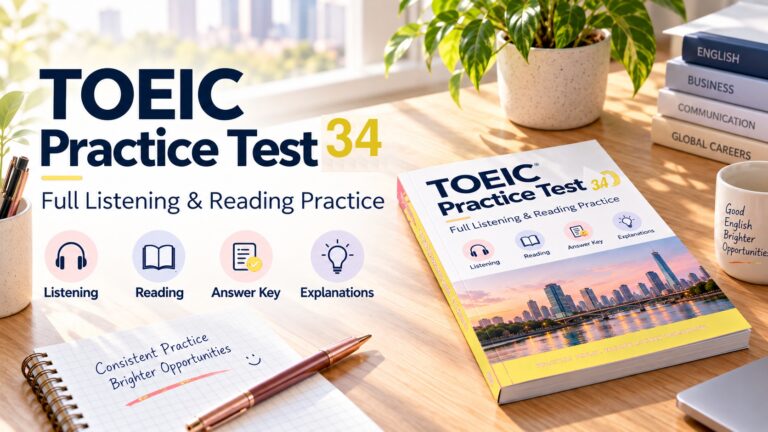 TOEIC Practice Test 34