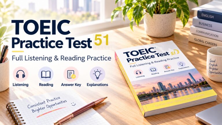 TOEIC Practice Test 51