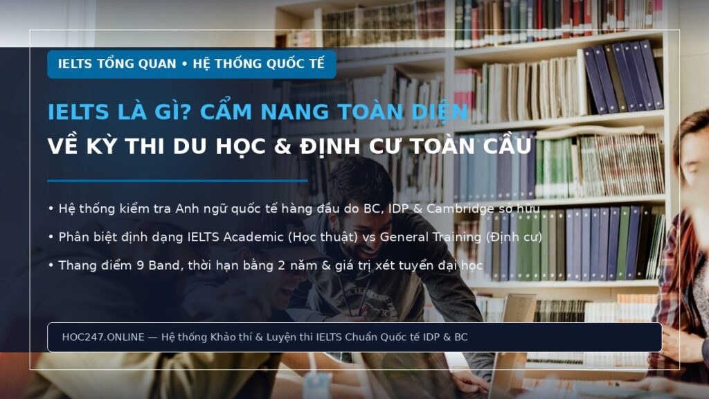 IELTS là gì – cẩm nang toàn diện về bài thi IELTS quốc tế